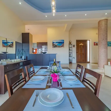 Deluxe Kamba With Sea View Villa Aptera